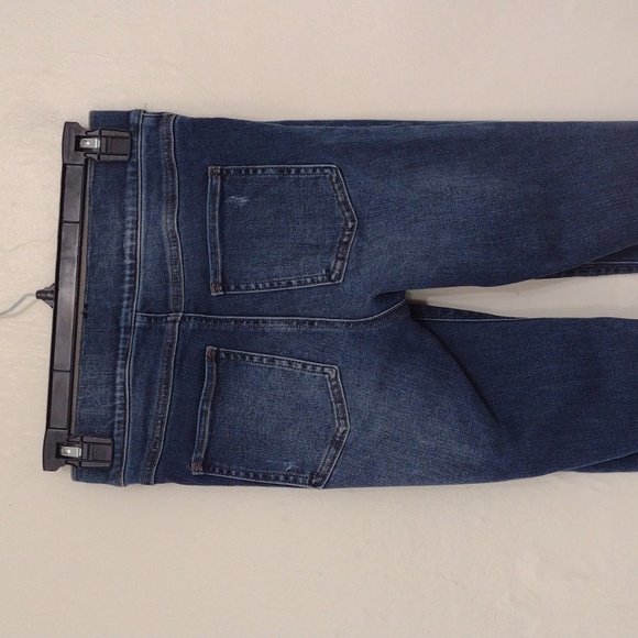 Spanx Distressed High Rise Pull On Skinny Jean Raw Hem Size XS - Picture 6 of 12